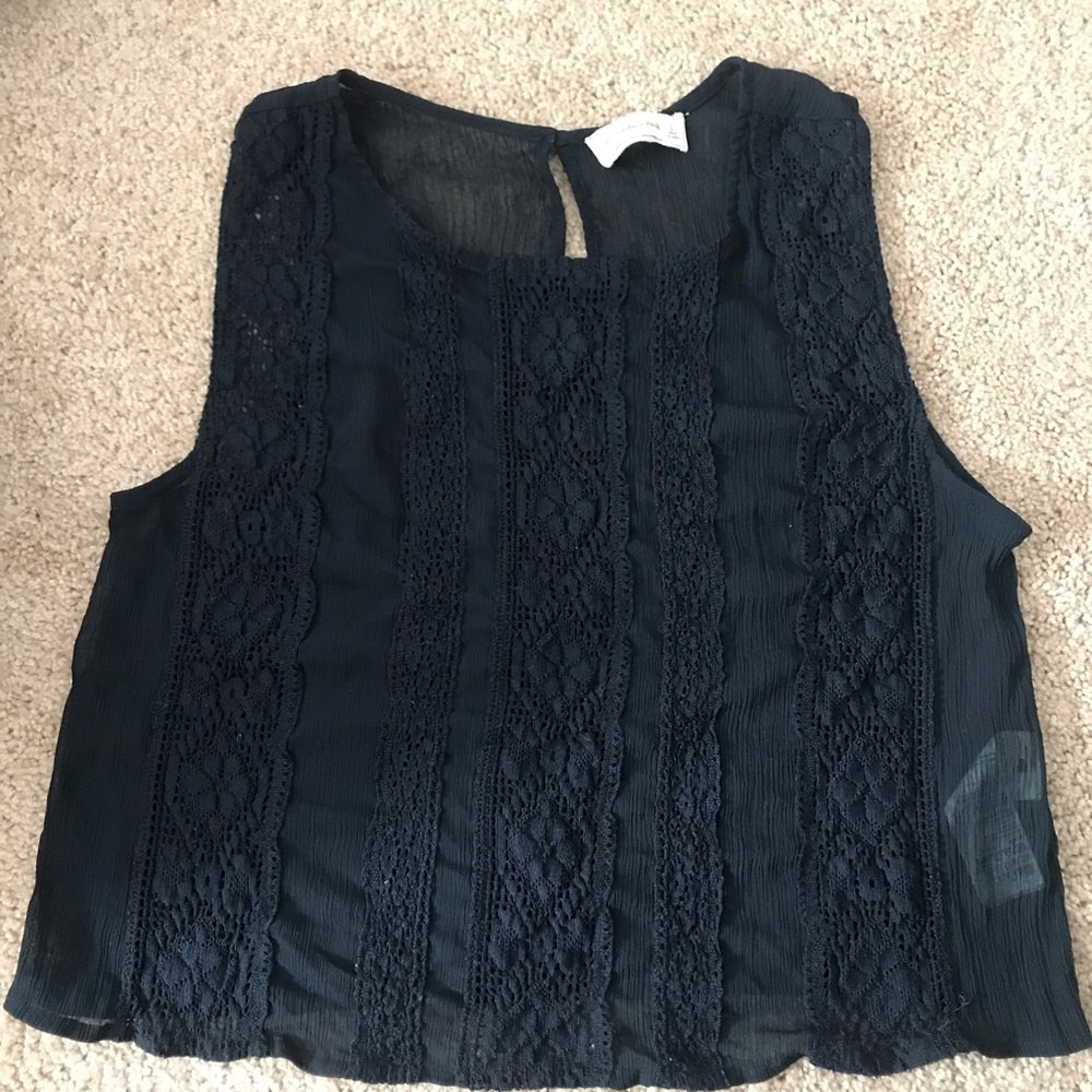 Abercrombie & Fitch Crop Tank Top